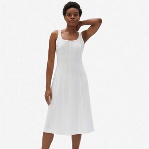 Everlane White Midi Dress